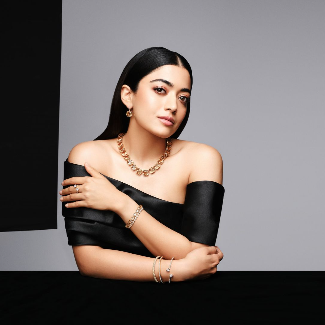 Rashmika Mandanna for Swarovski