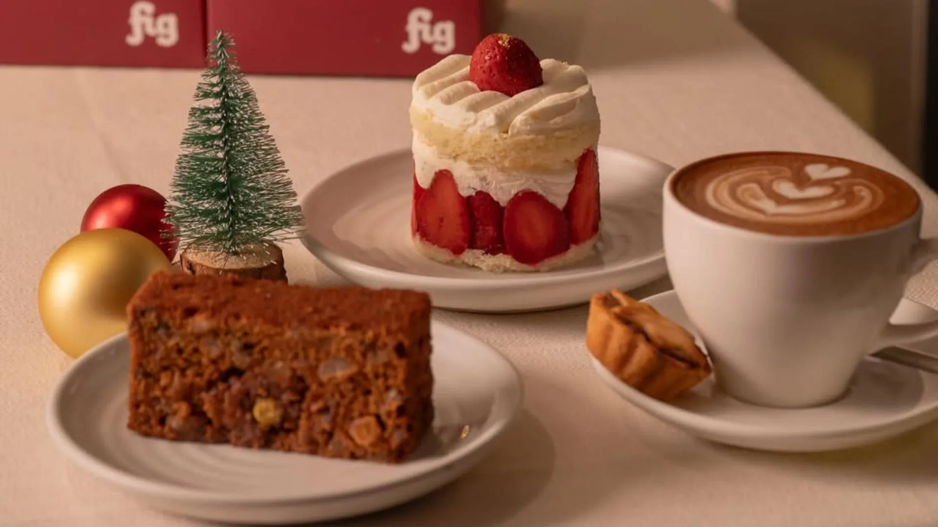 A breakfast spread at Fig