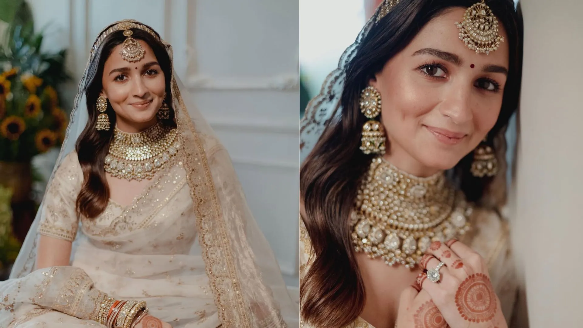 Alia Bhatt on her wedding day