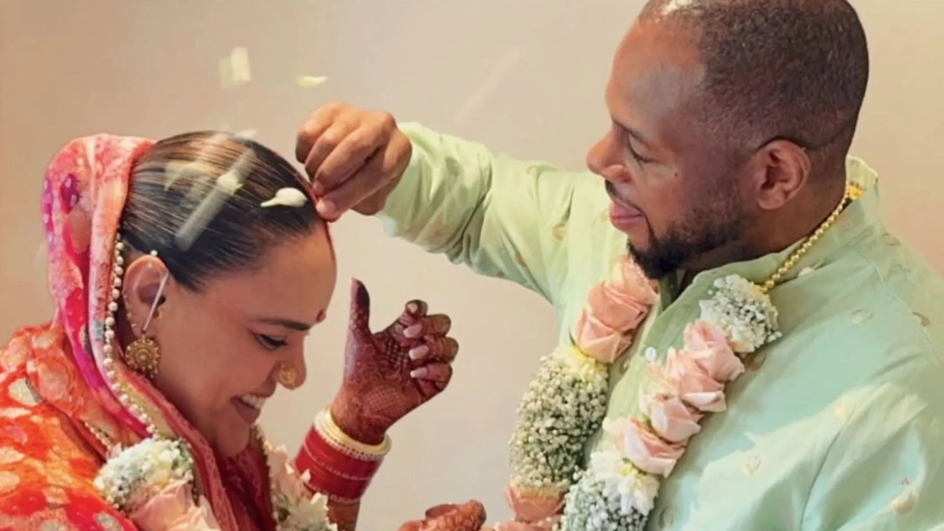 Shanoo Sharma and husband