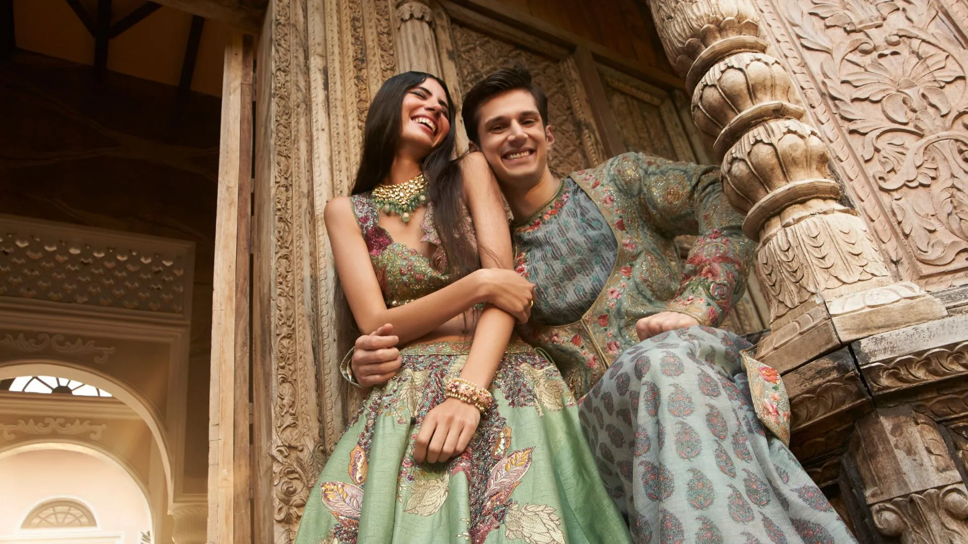 couple posing together